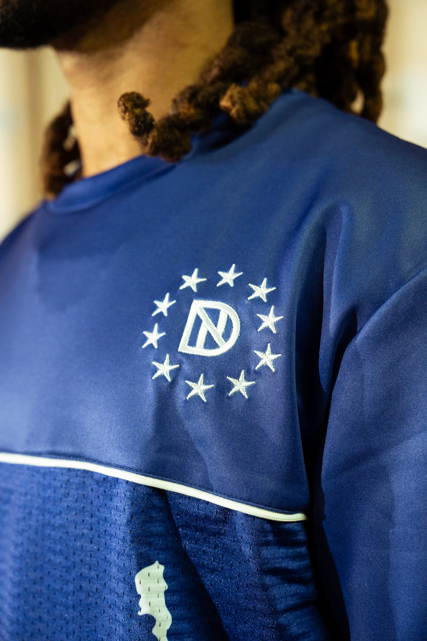 Camisola azul Sodade