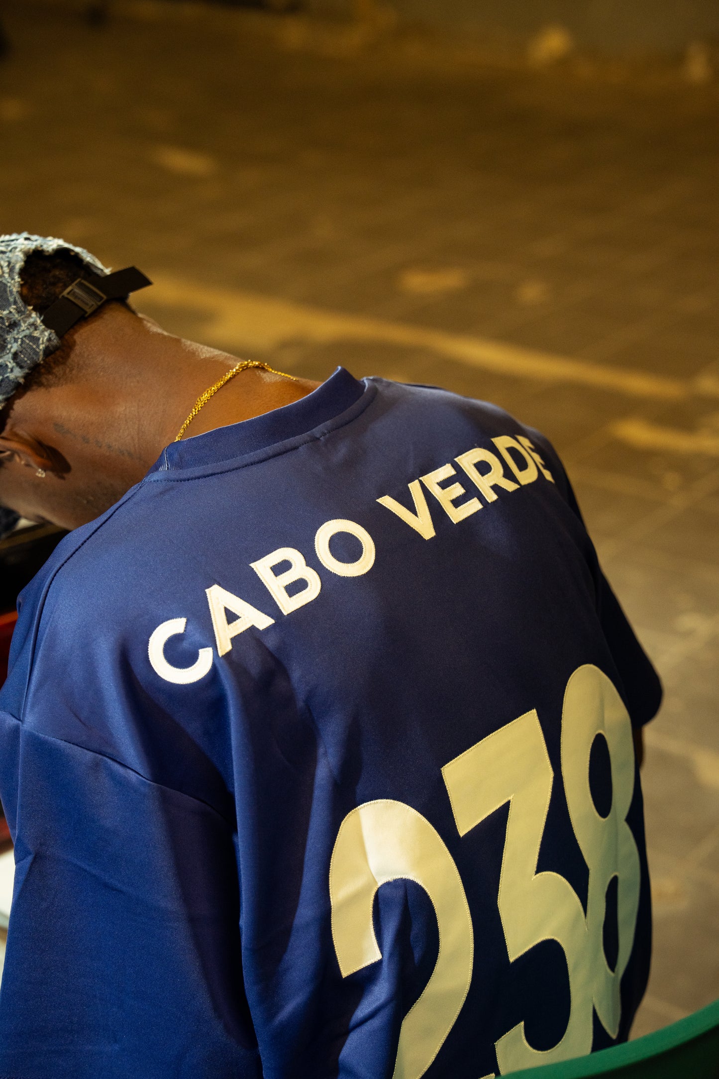 Camisola azul Sodade
